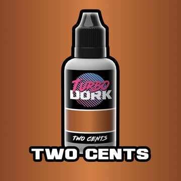 Turbo Dork: Metallic Acrylic Paint - Two Cents - 