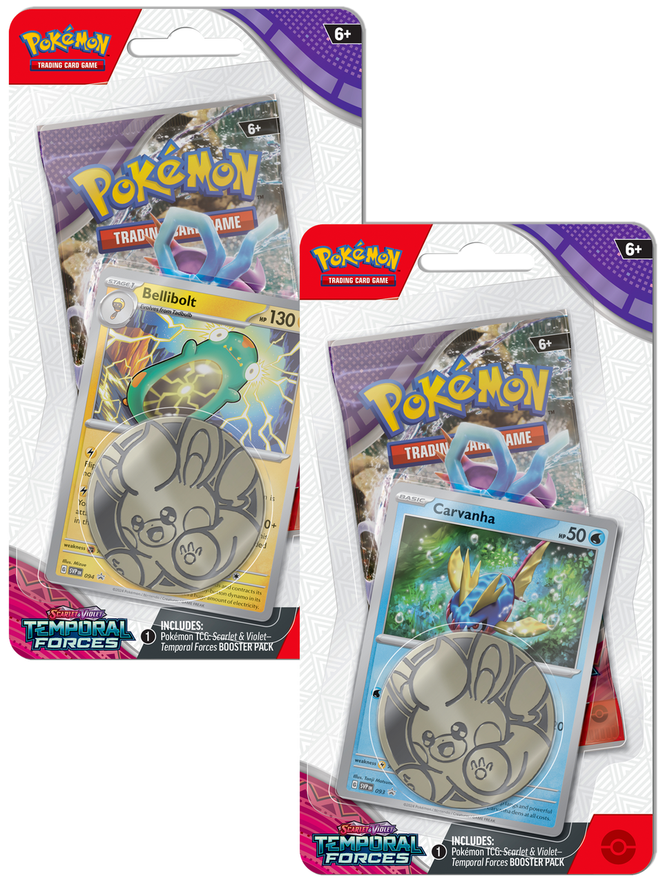 Pokemon Temporal Forces Check Lane Booster Pack | New