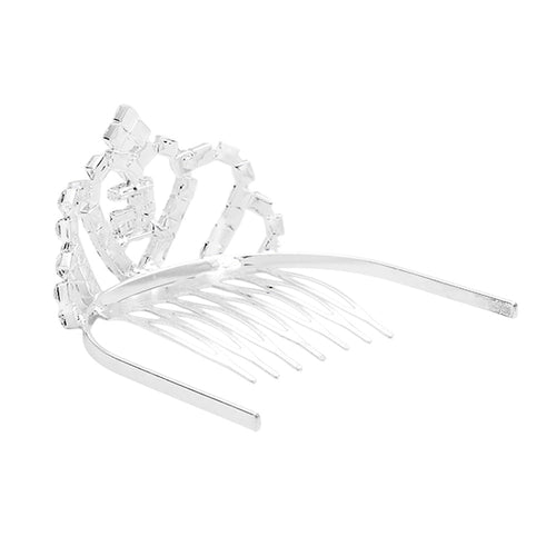 "16" Crystal Rhinestone Mini Tiara