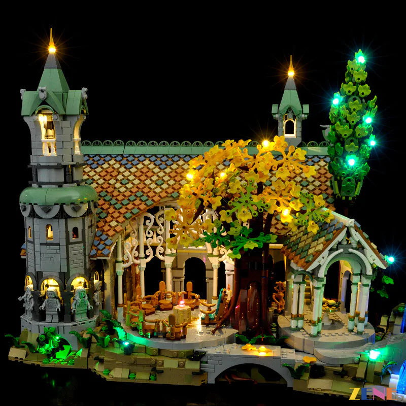 Light Kit for LEGO RIVENDELL: Lord of the Rings #10316