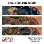 Army Painter Tools: Most Wanted Brush Set - 