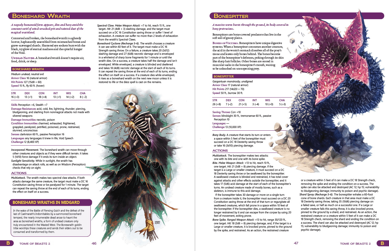 Tome of Beasts II (Hardcover) (5E) - 