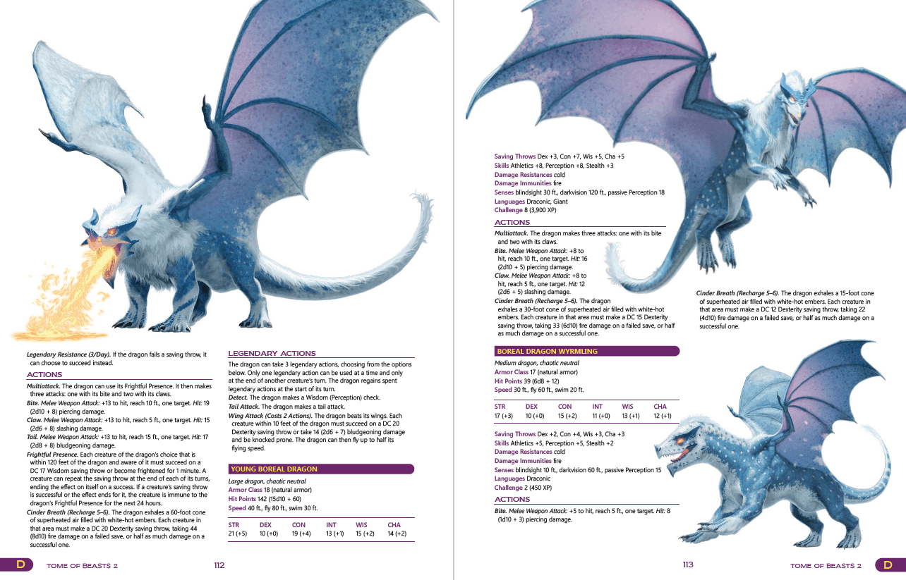 Tome of Beasts II (Hardcover) (5E) - 