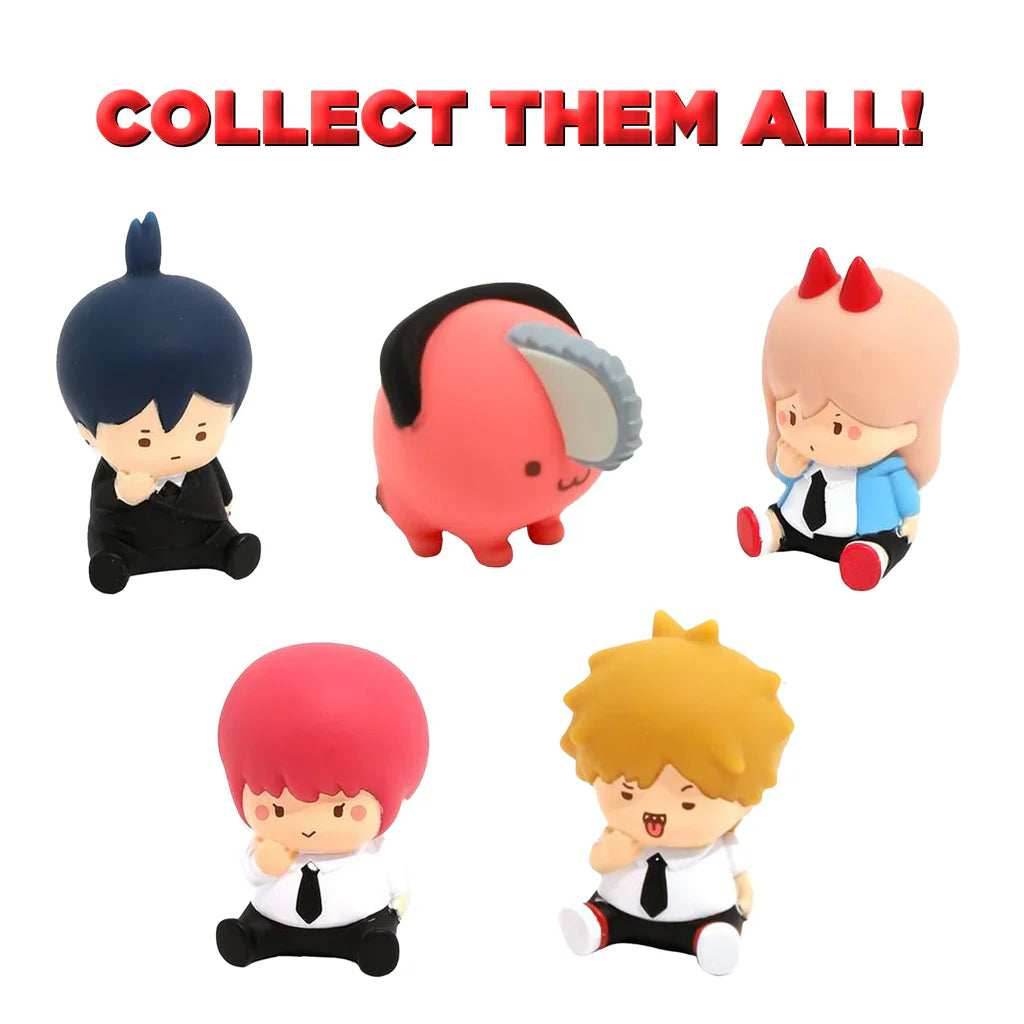 Twinchees Chainsaw Man Chubby Chubby Figure Mystery Bag (1 Blind Bag) - 