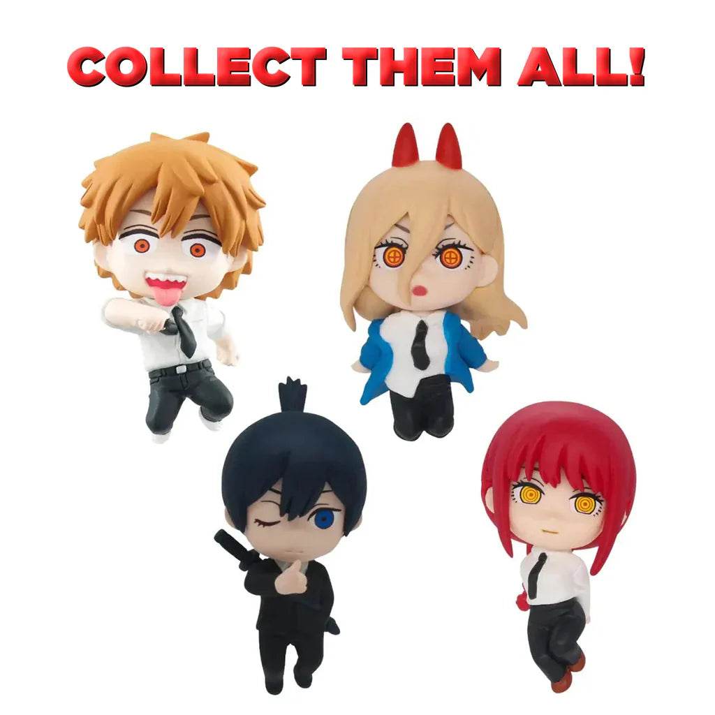 Twinchees Chainsaw Man Hoppin' Character Blind Box Figure (1 Blind Bag) - 