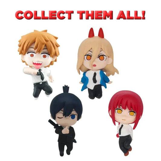 Twinchees Chainsaw Man Hoppin' Character Blind Box Figure (1 Blind Bag) - 