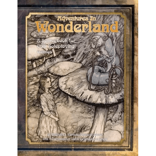 Adventures in Wonderland: A Sourcebook for OGL Roleplaying Games - Paperback - 