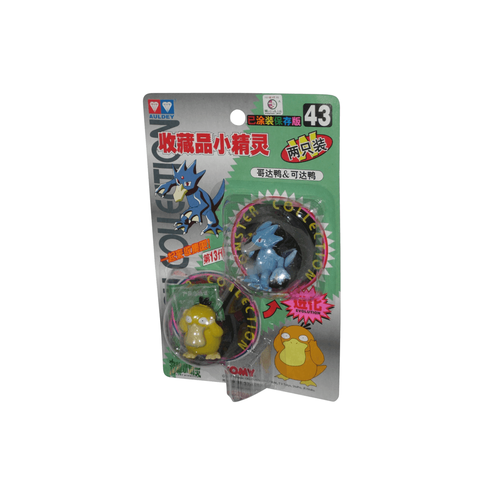 TOMY: Pokemon Monster Collection - Golduck and Psyduck #43 - 