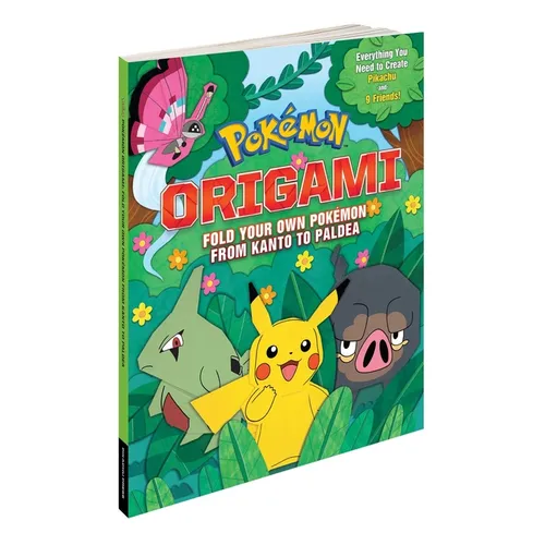 Pokémon Origami: Fold Your Own Pokémon from Kanto to Paldea: One Pokémon from Every Region!
