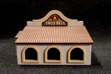 28mm (O Gauge) Taco Restaurant (MDF) - 28MMDF163 - 