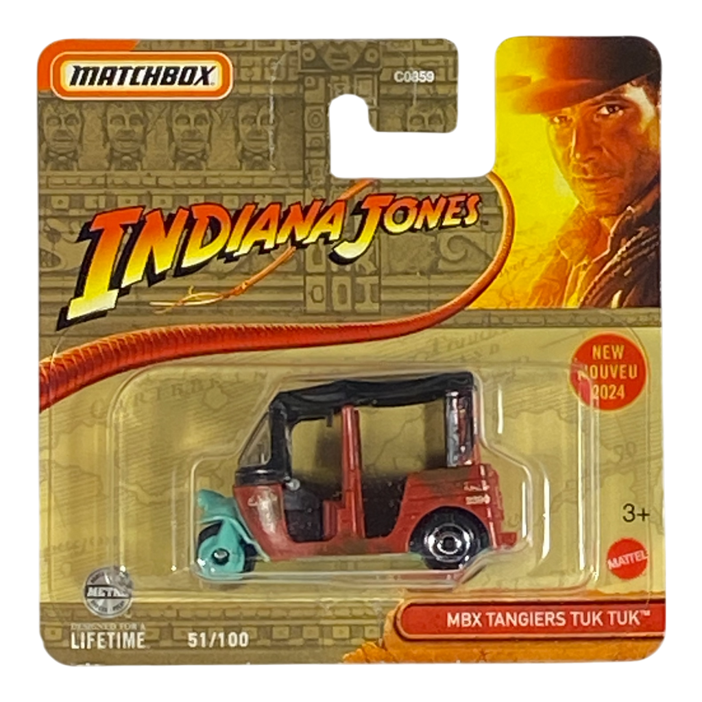 Matchbox MBX Tangiers Tuk Tuk | Indiana Jones Special Edition