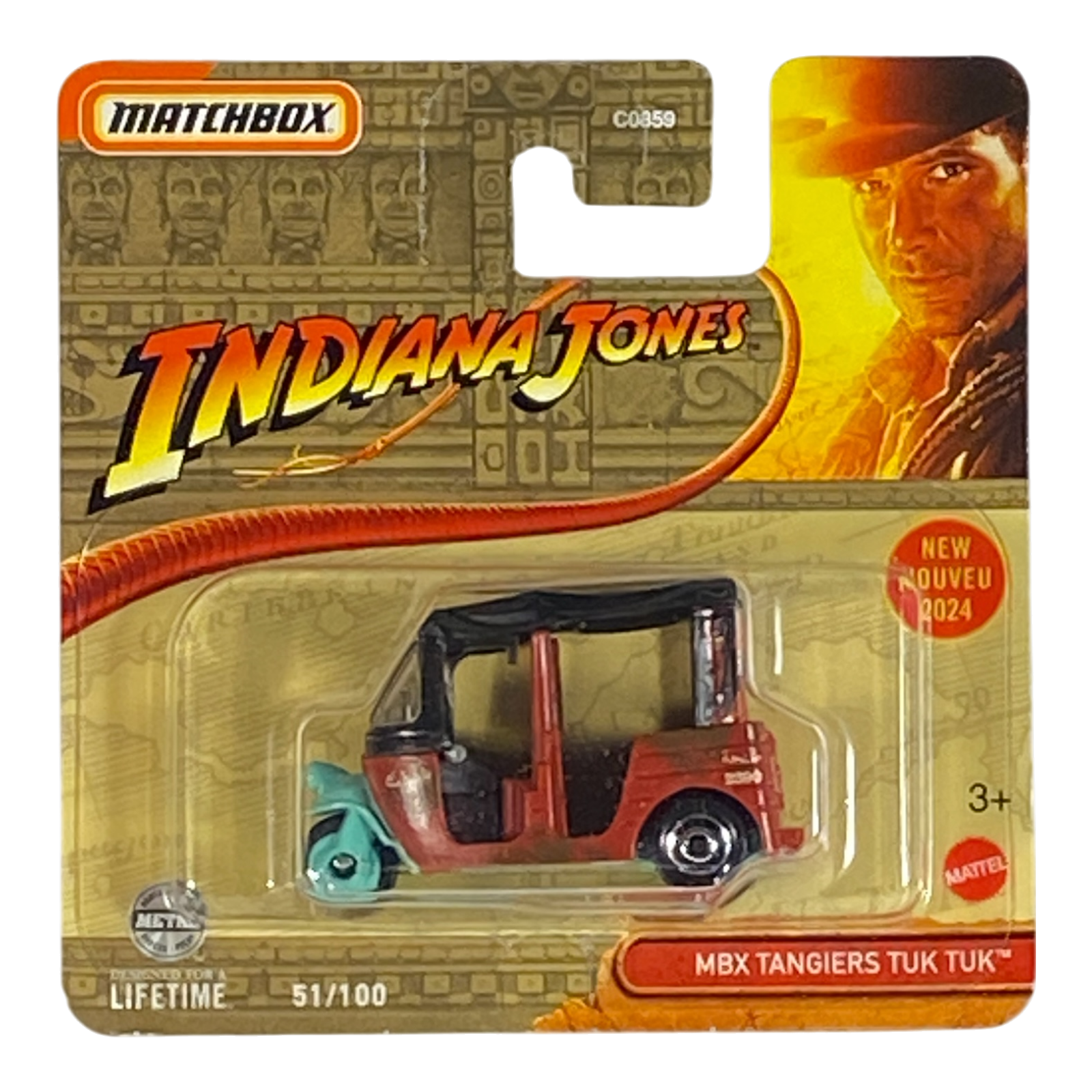 Matchbox MBX Tangiers Tuk Tuk | Indiana Jones Special Edition