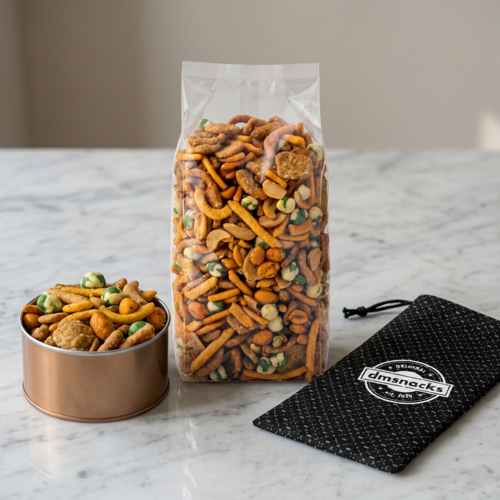 Taproom Nut Mix – 1 Pound of Spicy, Savory Snack Blend in Gift Bag | Perfect for Beer Pairing