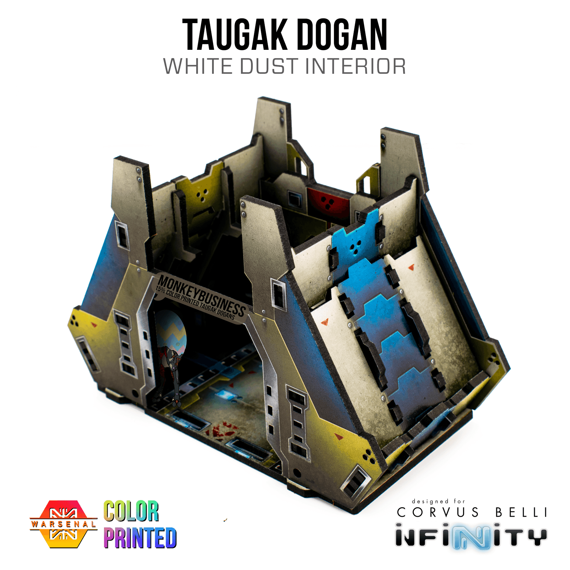 Taugak Dogan [Color Printed] - White Dust / Single Dogan