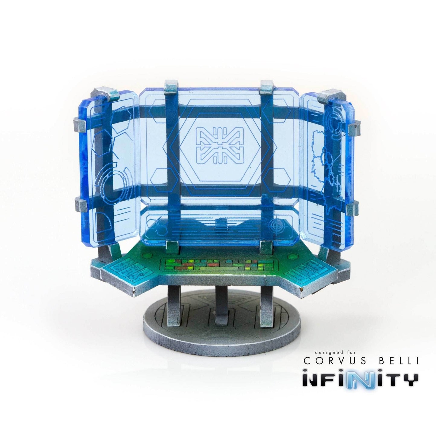 Tech Console - Fluorescent Blue