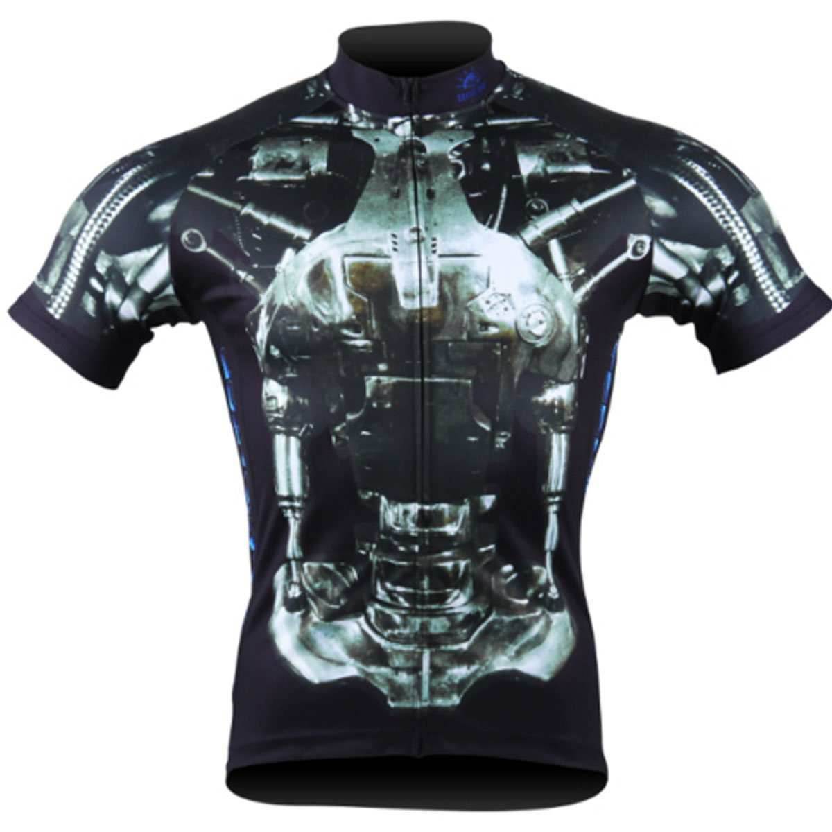 Terminator Unstoppable Exoskeleton Men's Cycling Jersey (S, M, L, XL, 2XL, 3XL) - Small