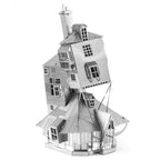 The Burrow Weasley Family Home Harry Potter 3D Steel Model Kit Metal Earth - 