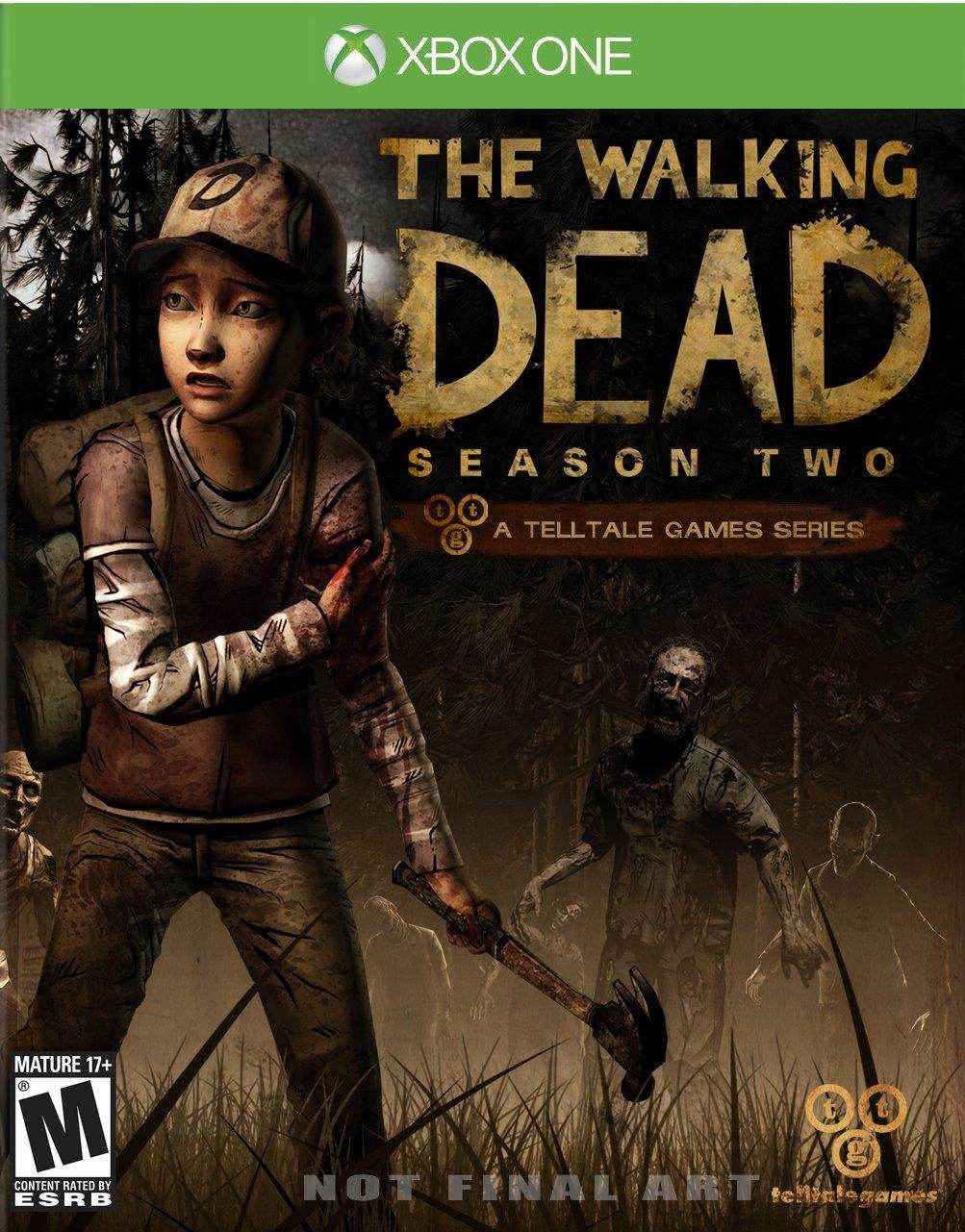 The Walking Dead: Season Two - A Telltale Games Series (XBox One) - Game Manual Only