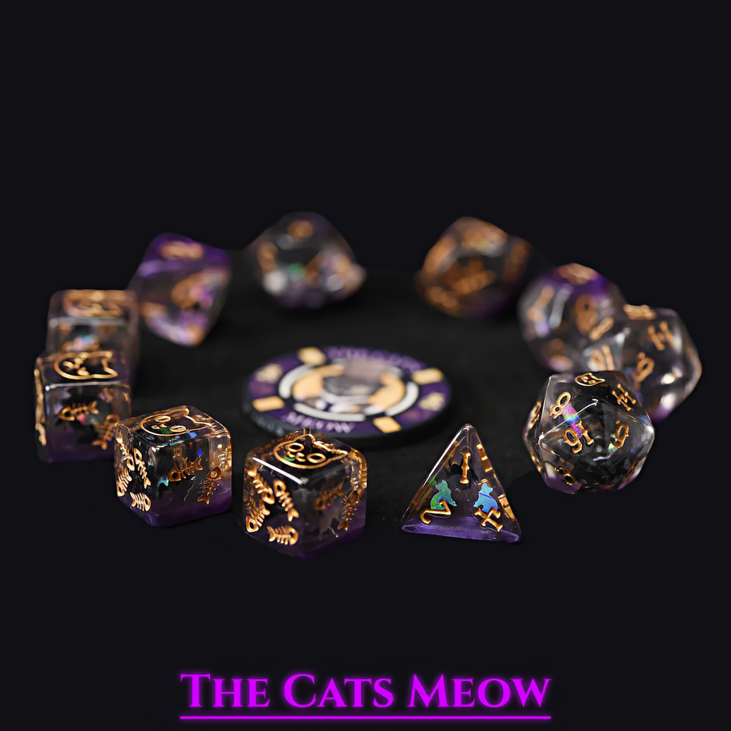 The Cat's Meow Dice Set