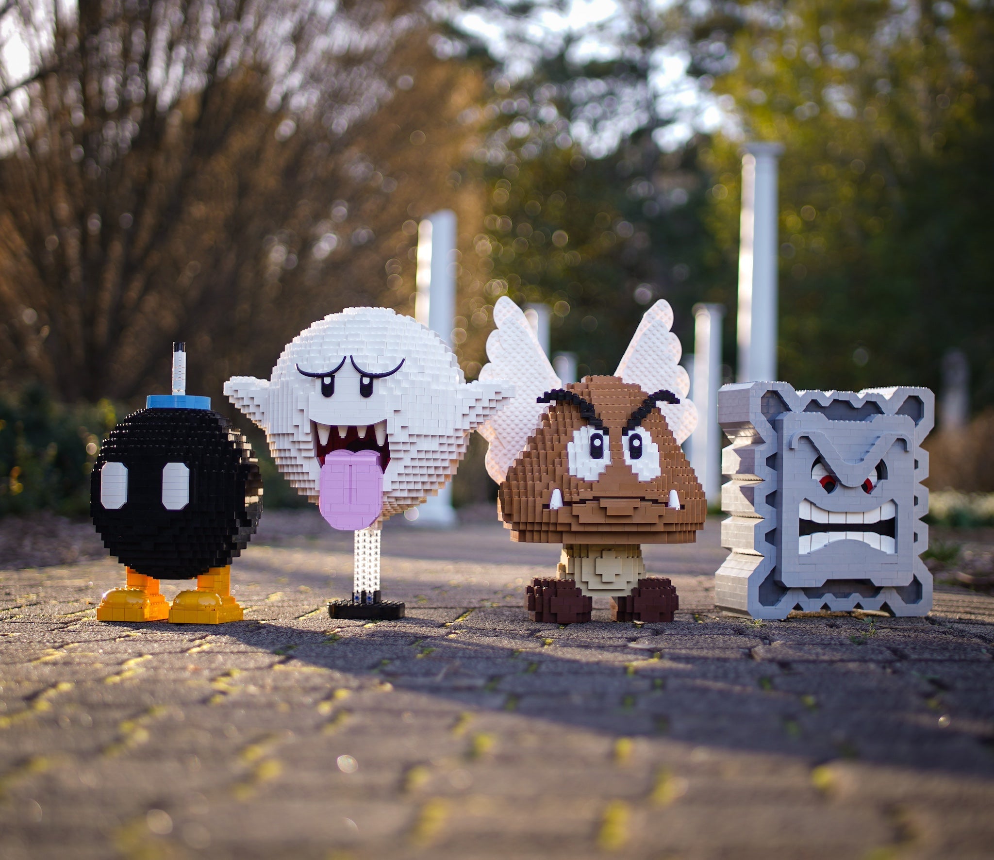 Life-Sized Angry Block