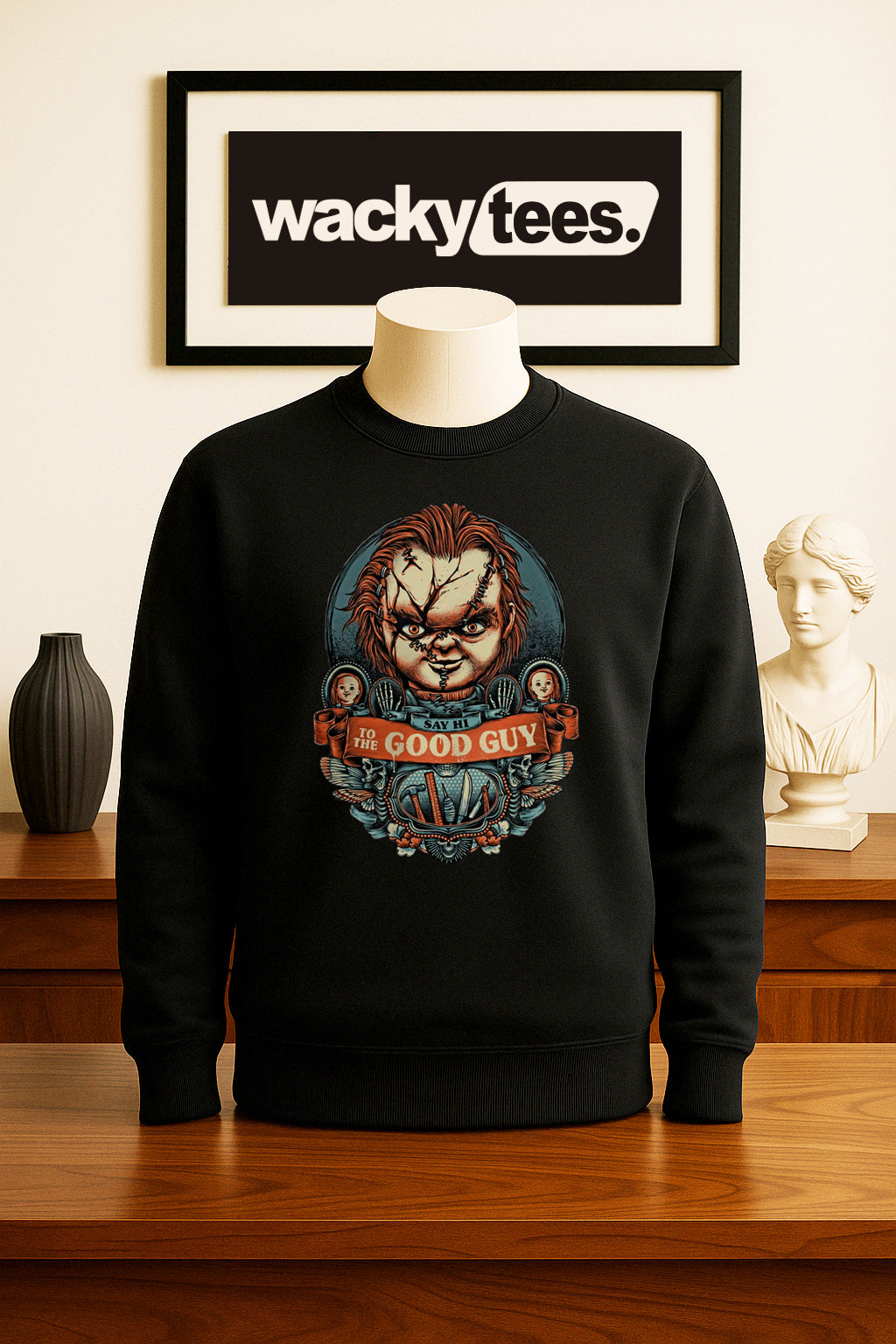The Good Guy Chucky Childs Play Horror Terror Halloween Graphic Tee Shirt