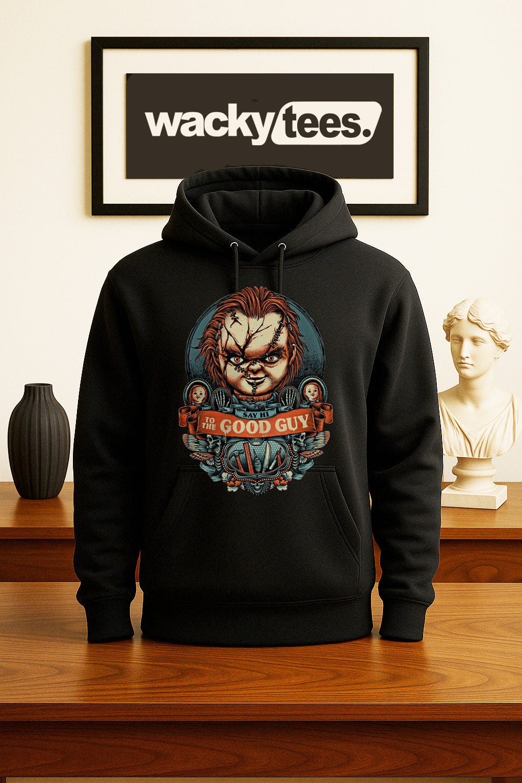 The Good Guy Chucky Childs Play Horror Terror Halloween Graphic Tee Shirt
