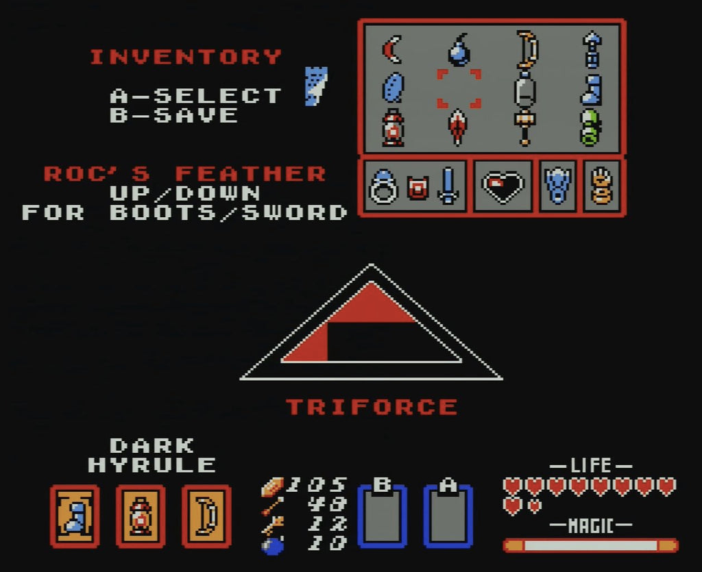 Zelda The Legend of Link NES Video Game Nintendo Entertainment System