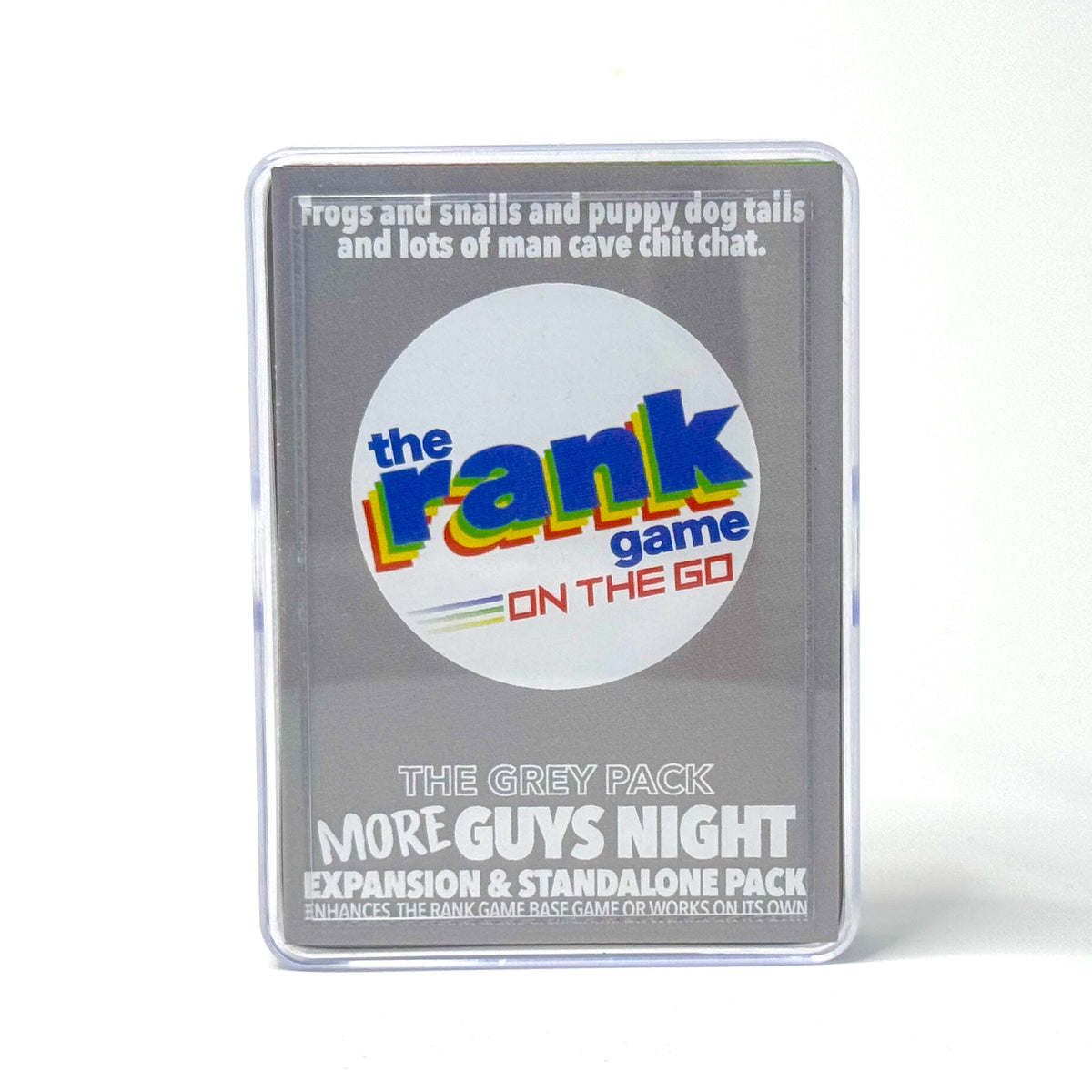 The Rank Game On-the-Go: MORE Guys Night (Grey Pack)