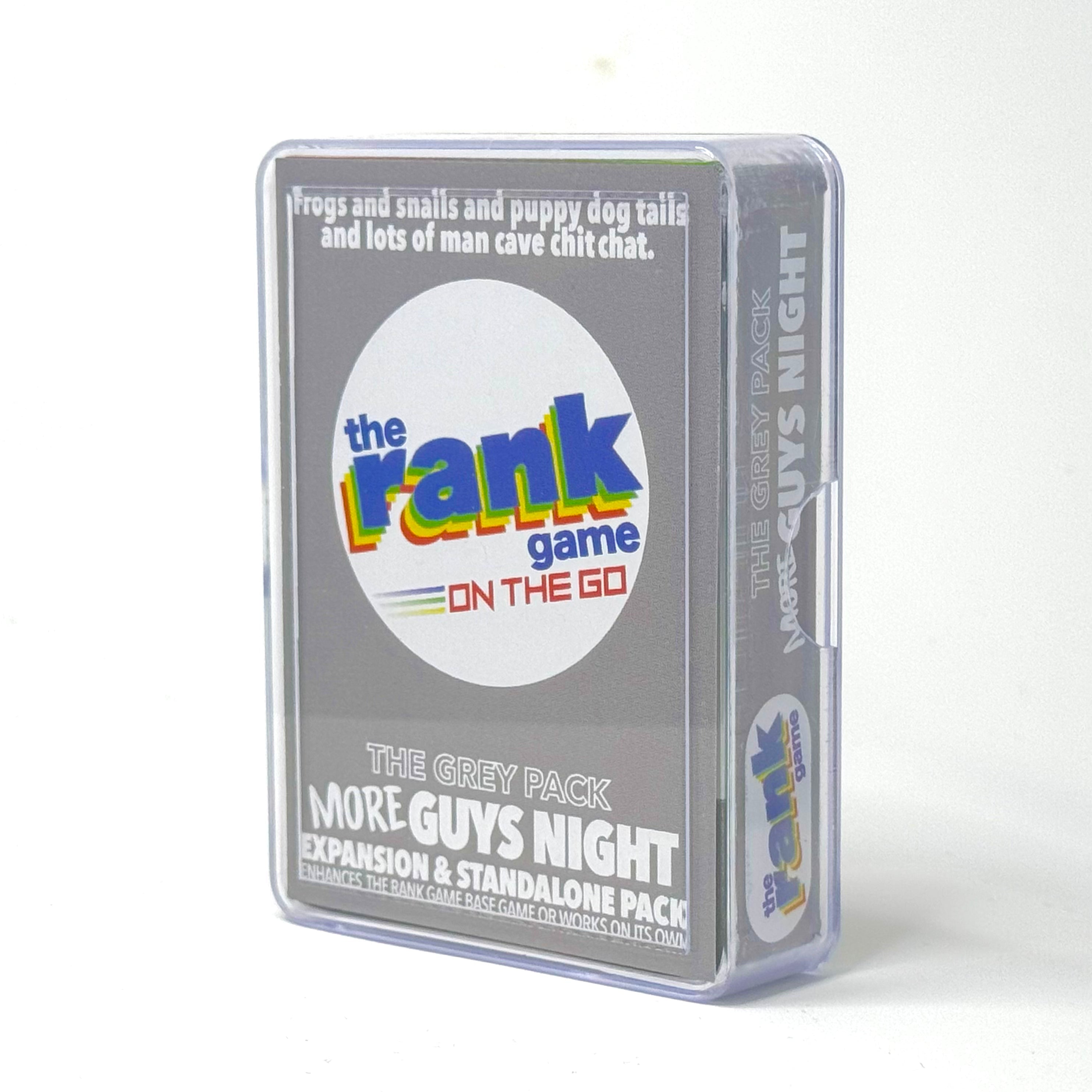 The Rank Game On-the-Go: MORE Guys Night (Grey Pack)