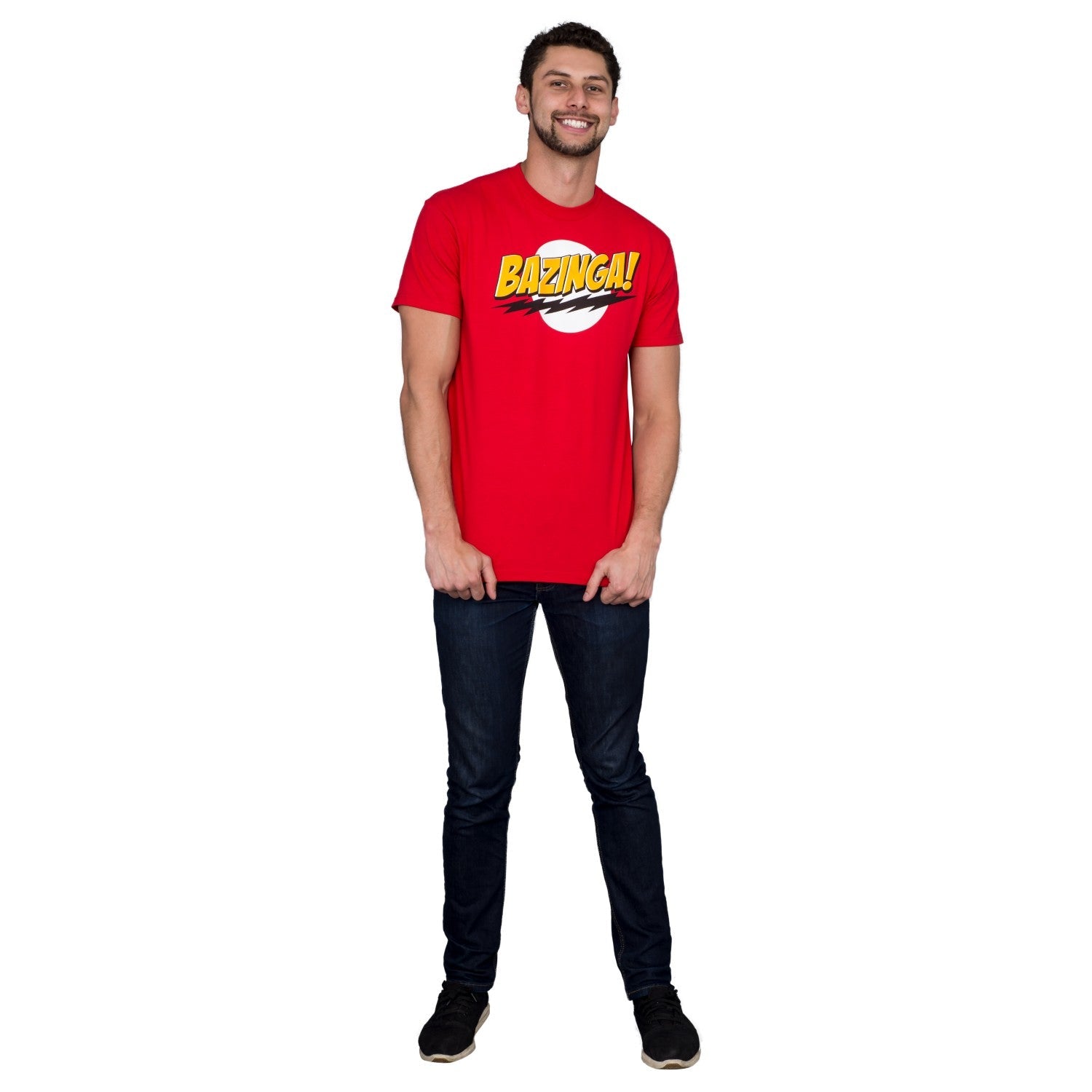 The Big Bang Theory Bazinga! Replica Unisex Halloween Cosplay Costume T-shirt