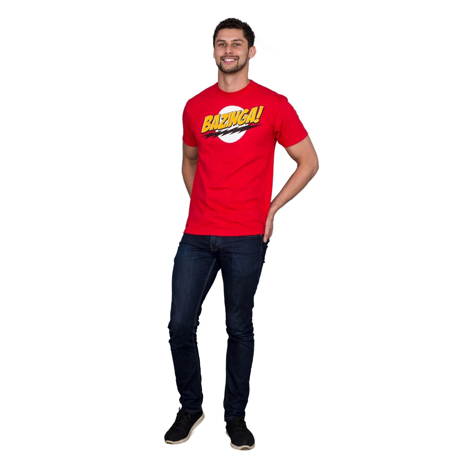 The Big Bang Theory Bazinga! Replica Unisex Halloween Cosplay Costume T-shirt