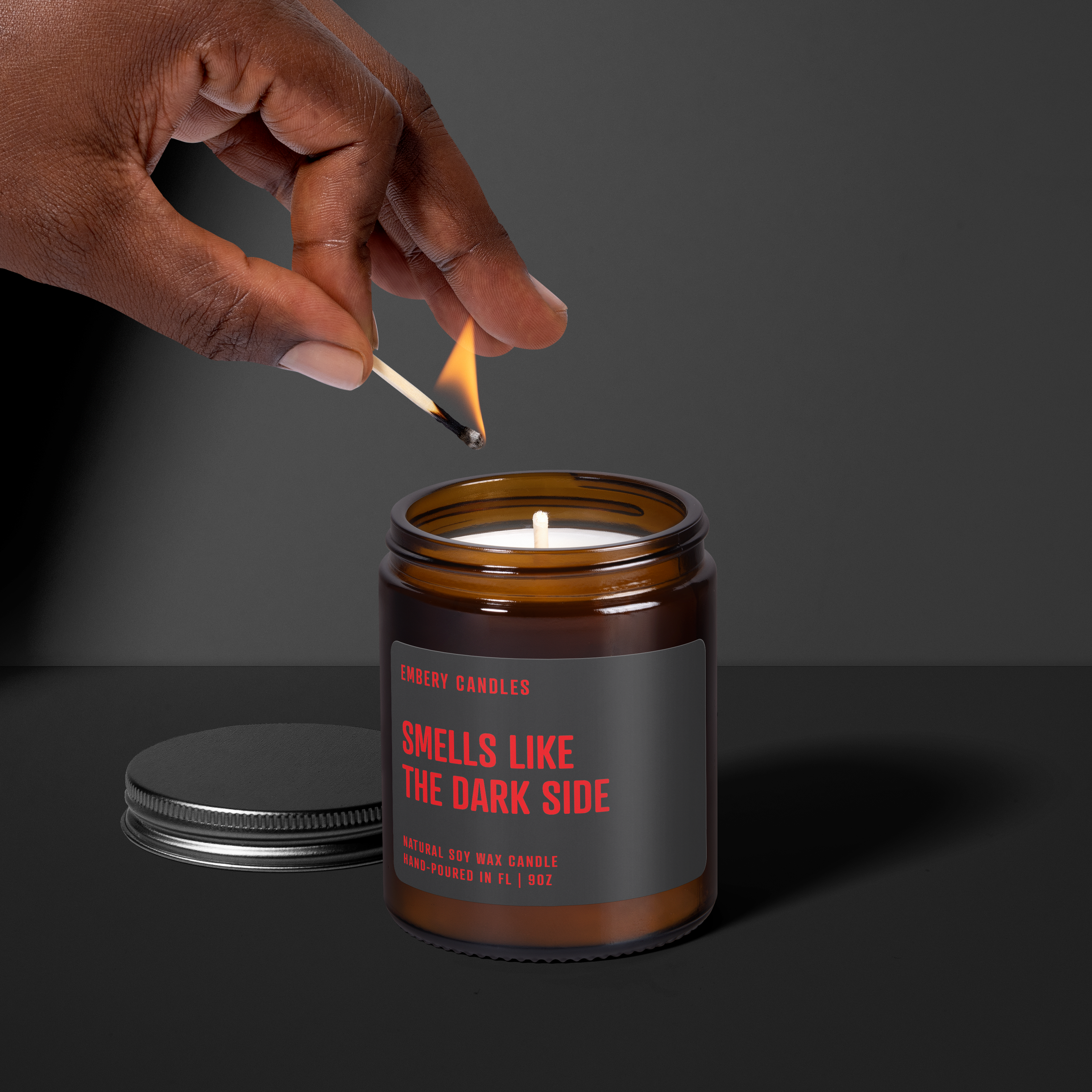 Smells Like the Dark Side | Soy Wax Scented Candle