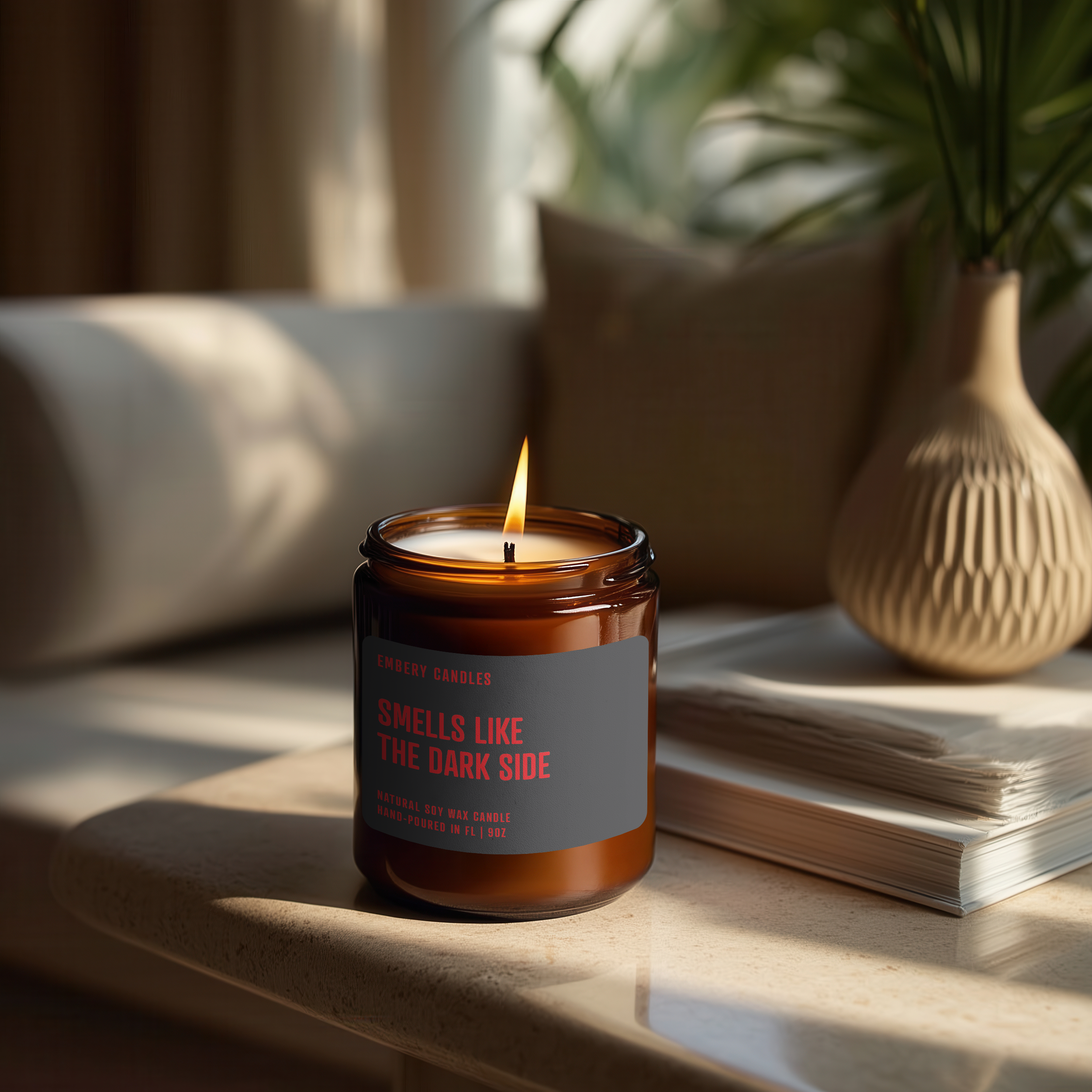 Smells Like the Dark Side | Soy Wax Scented Candle
