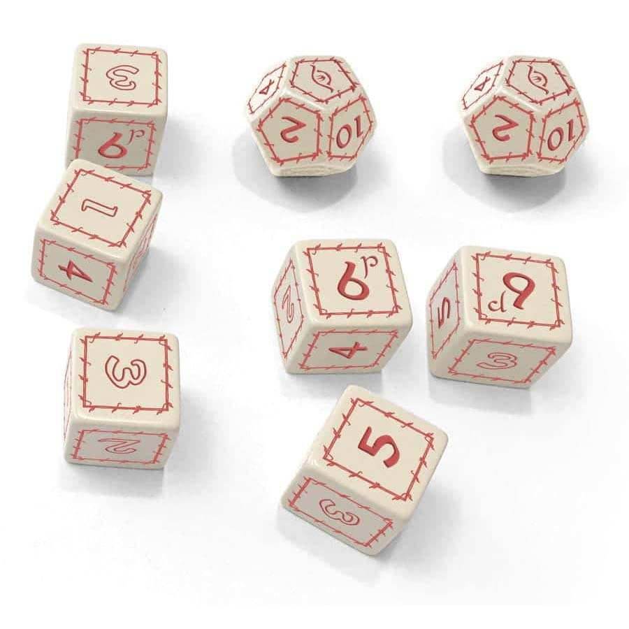 The One Ring RPG: White Dice Set - 