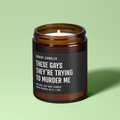These Gays Are Trying To Murder Me | Soy Wax Scented Candle