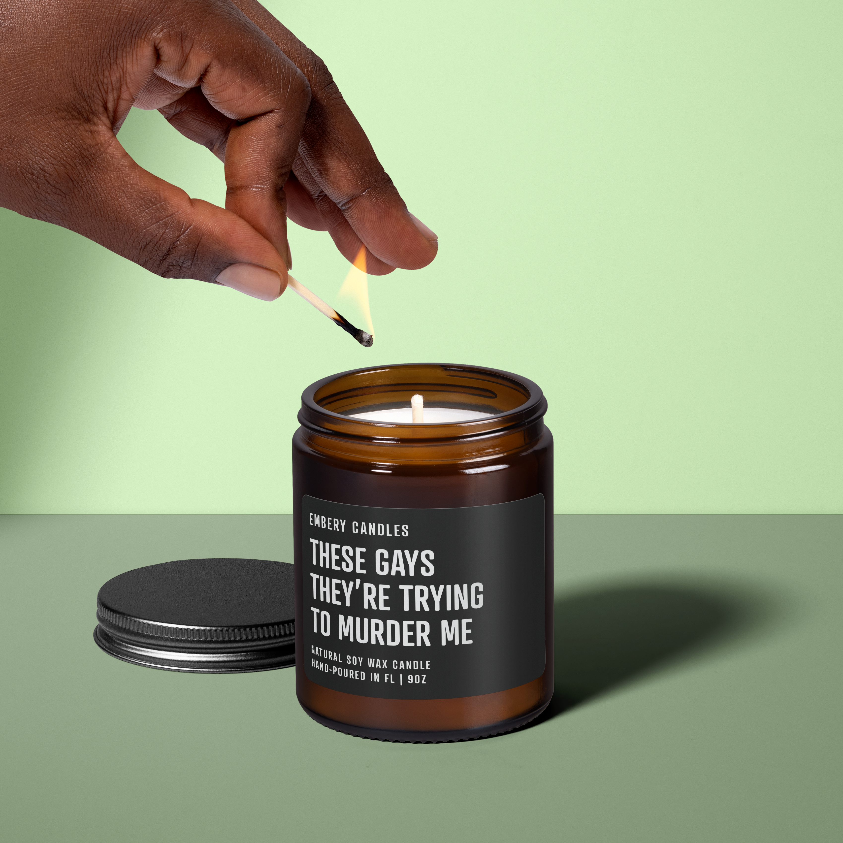 These Gays Are Trying To Murder Me | Soy Wax Scented Candle