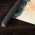 Young Blue Dragon Playmat - Standard Playmat / Plain