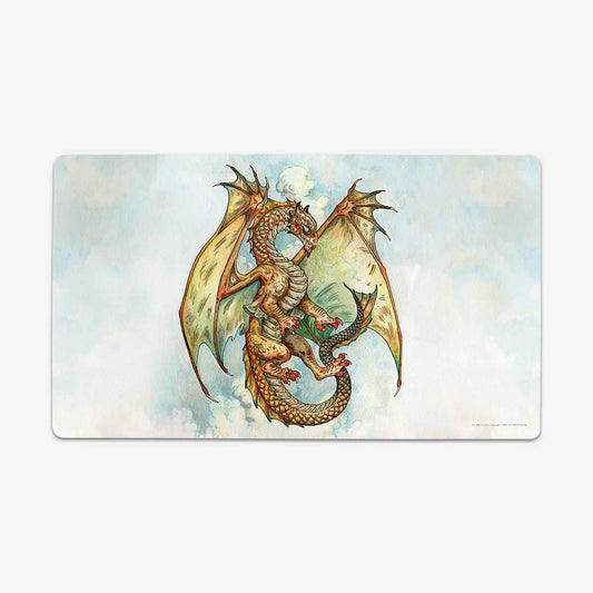 Young Bronze Dragon Playmat - Standard Playmat / Plain