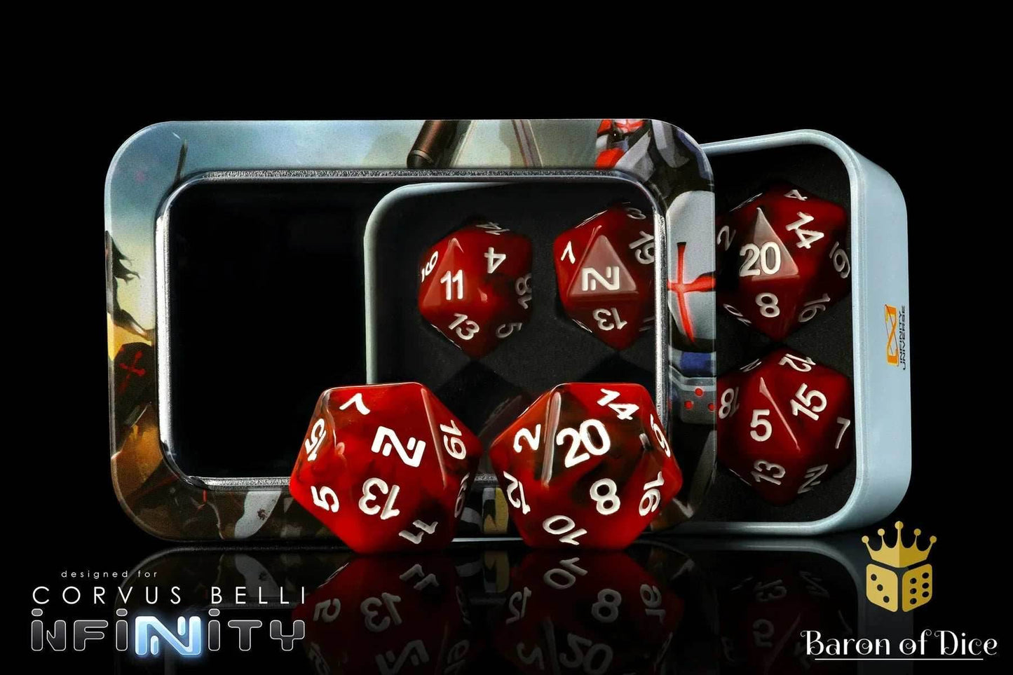 INFINITY: THRICE COALITION, DICE SET - 