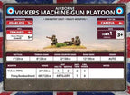 Flames of War: British Airborne Vickers Machine-gun Platoon (Late War) - 