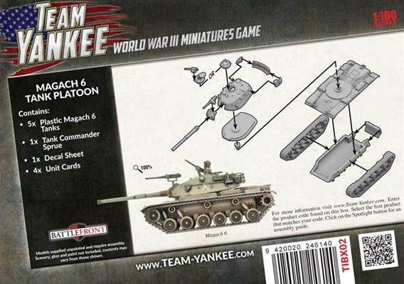 Team Yankee: Magach 6 Tank Platoon - 