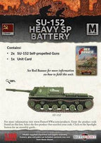 Flames of War: Soviet SU-152 Heavy SP Battery (Mid War) - 