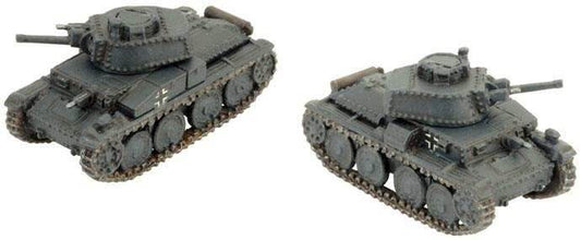 Flames of War: German Panzer 38(t) E/F (Uparmoured) (Early War) - 