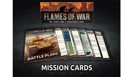 Flames of War: Mission Cards (2019) - 