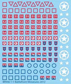 Flames of War: British Decals (Late War) - 