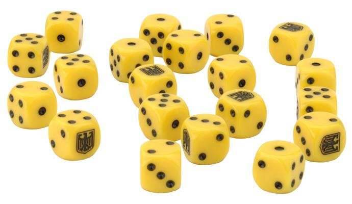 Team Yankee: West German Dice Set - 