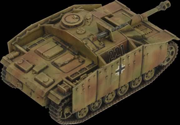 Flames of War: German StuG (Late) Assault Gun Platoon (Mid War) - 
