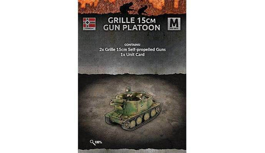 Flames of War: German Grille 15cm Gun Platoon (Mid War) - 