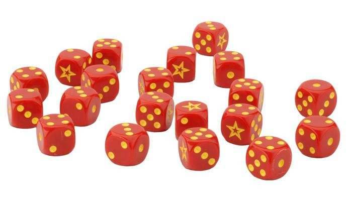 Team Yankee: Soviet Dice Set - 