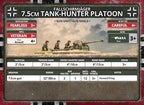 Flames of War: German Fallschirmjäger 7.5cm Tank Hunter Platoon (Late War) - 